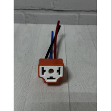 Разъем для ламп Н4, резиновый резина и керамика 